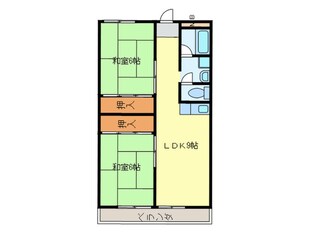 希宗マンションの物件間取画像